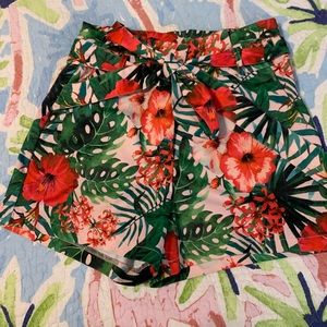 Floral shorts